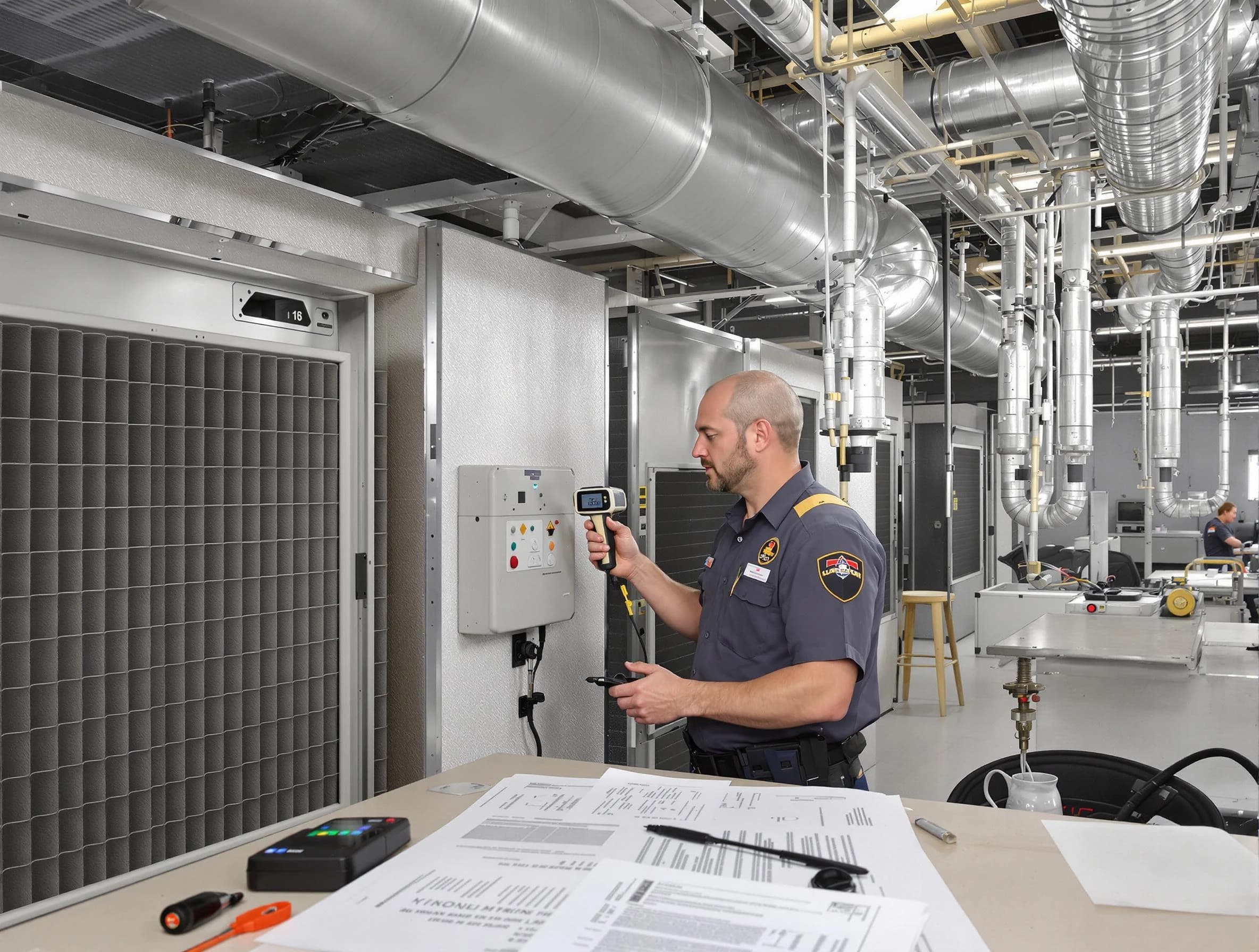 Professional filter system inspection by Castle Pines Air Duct Cleaning in Castle Pines