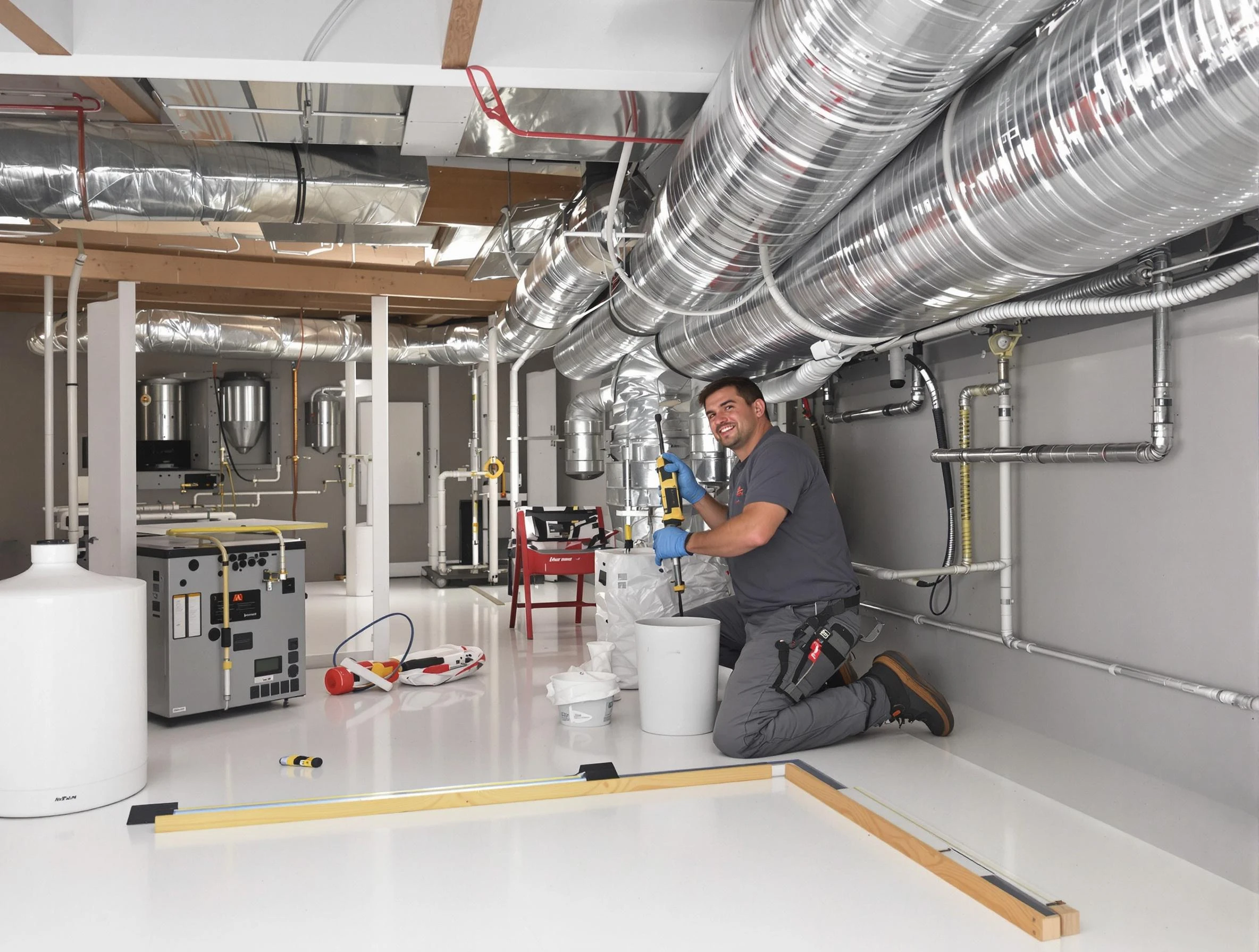 Professional duct sealing service by Castle Pines Air Duct Cleaning in Castle Pines