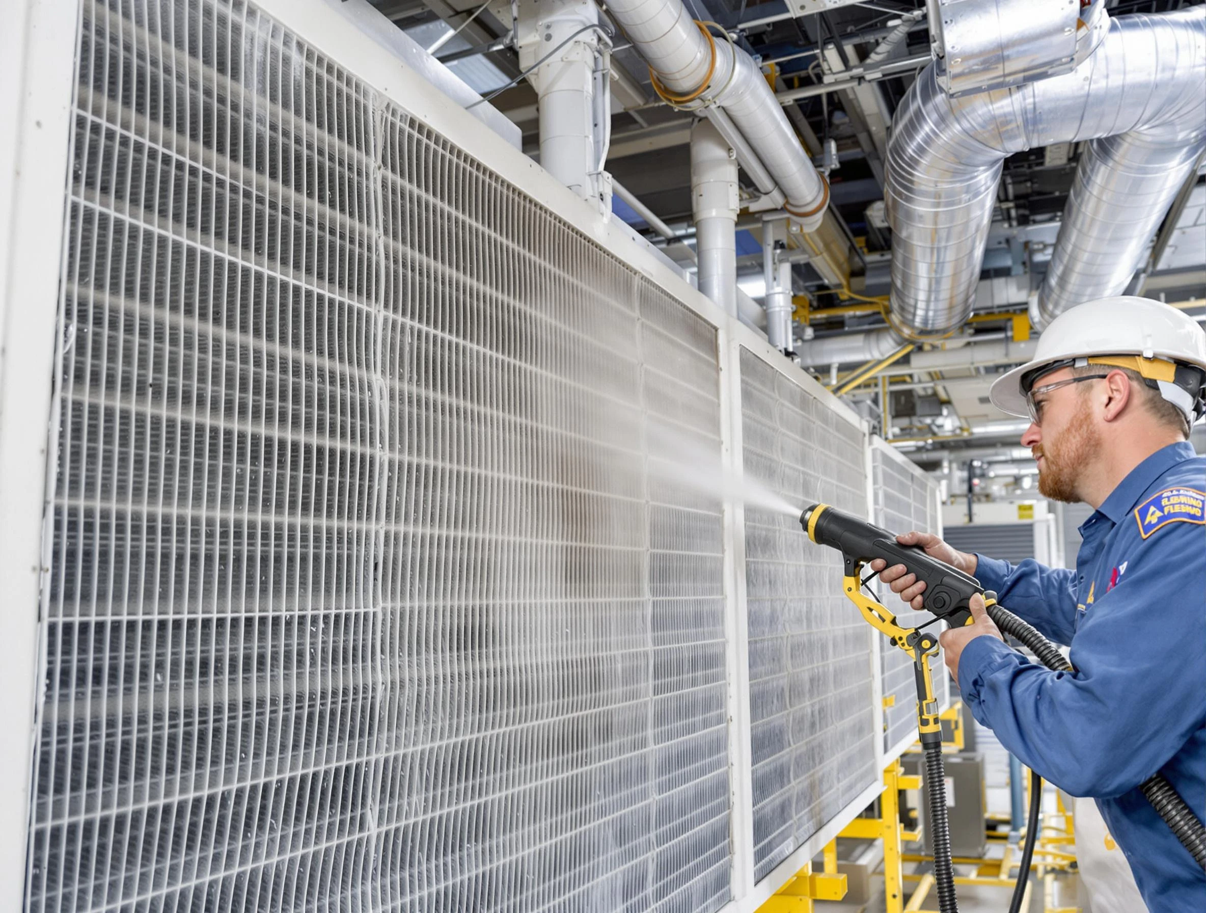 Professional commercial coil cleaning by Castle Pines Air Duct Cleaning in Castle Pines