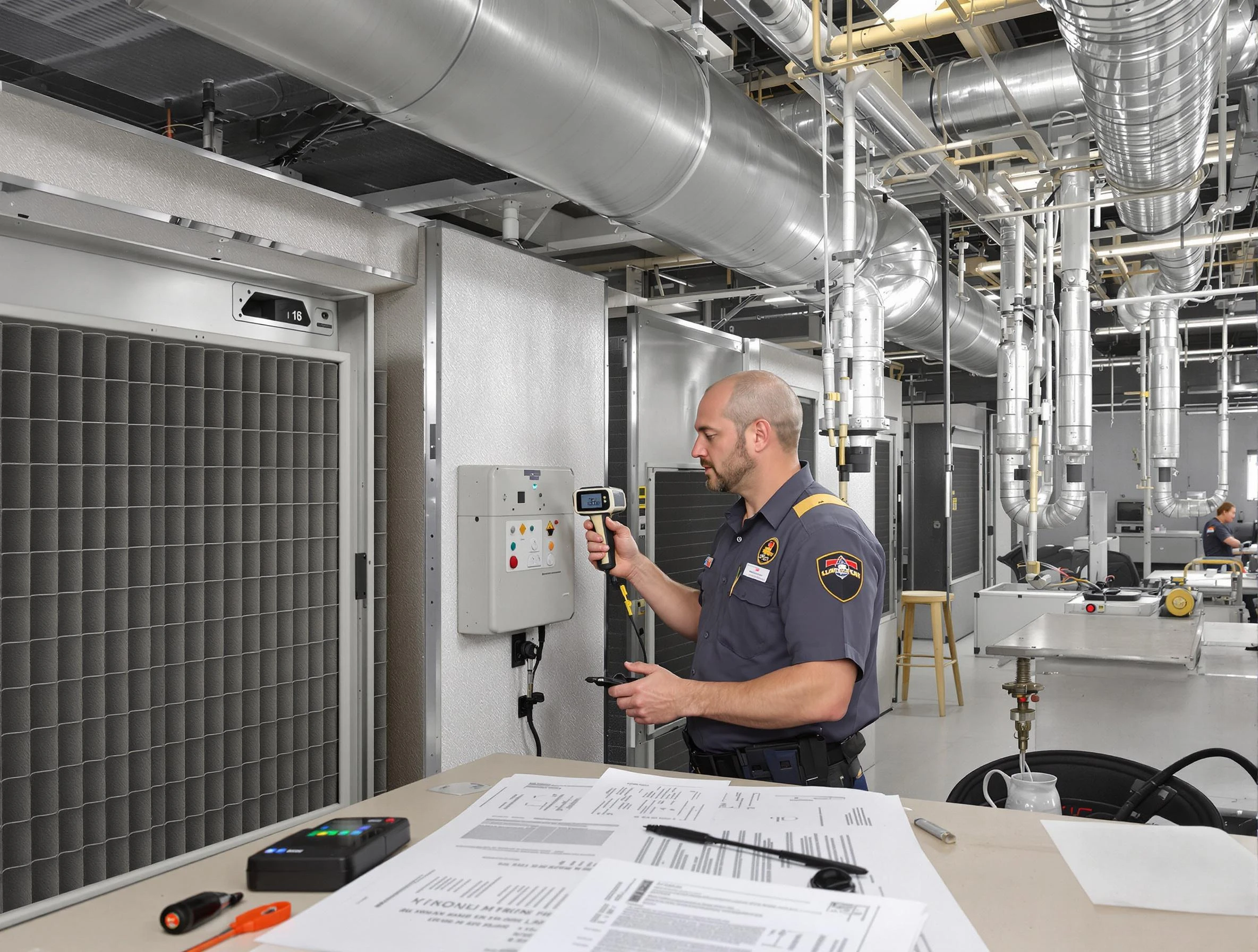 Professional filter system inspection by Castle Pines Air Duct Cleaning in Castle Pines