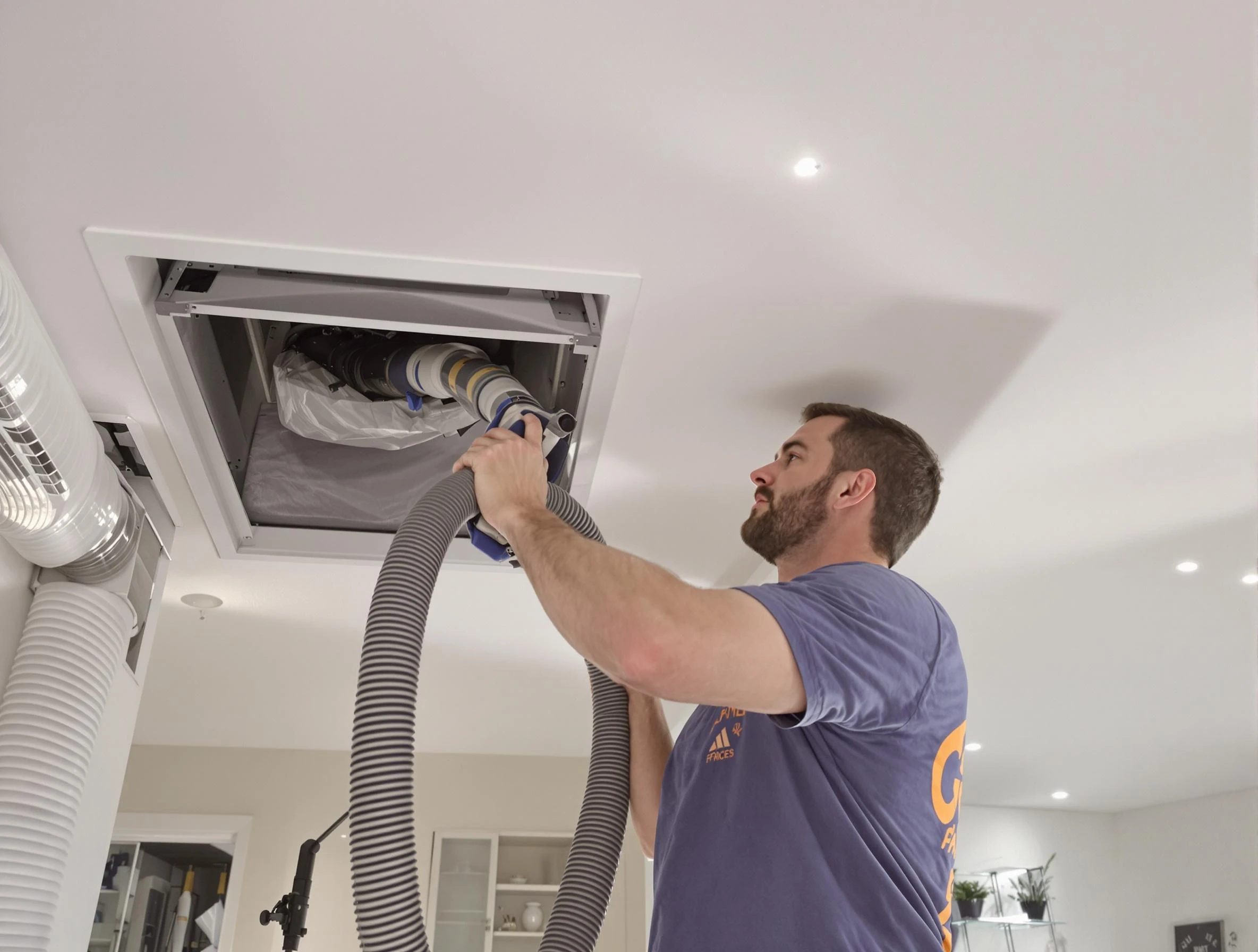 Precision indoor duct cleaning by Castle Pines Air Duct Cleaning in Castle Pines